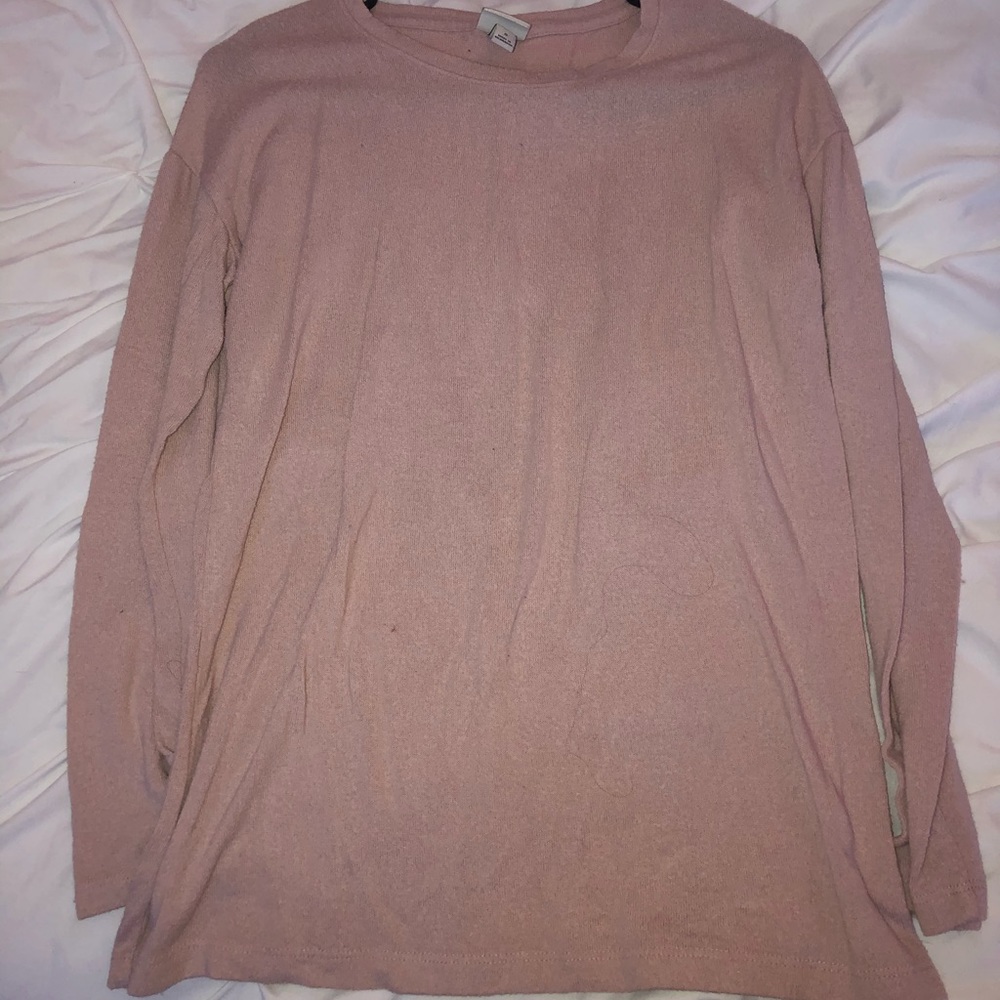 pink long sleeve